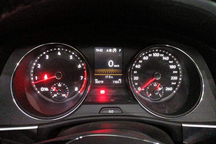 Used Volkswagen Teramont 2019 380TSI Four-Wheel Drive Luxury Version China V Standard Instrument Cluster