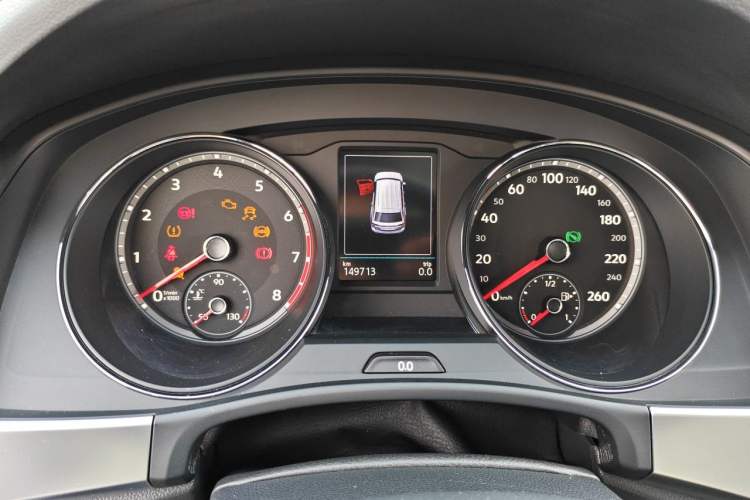 Used Volkswagen Teramont 2019 380TSI Four-Wheel Drive Luxury Version China VI Standard Instrument Cluster