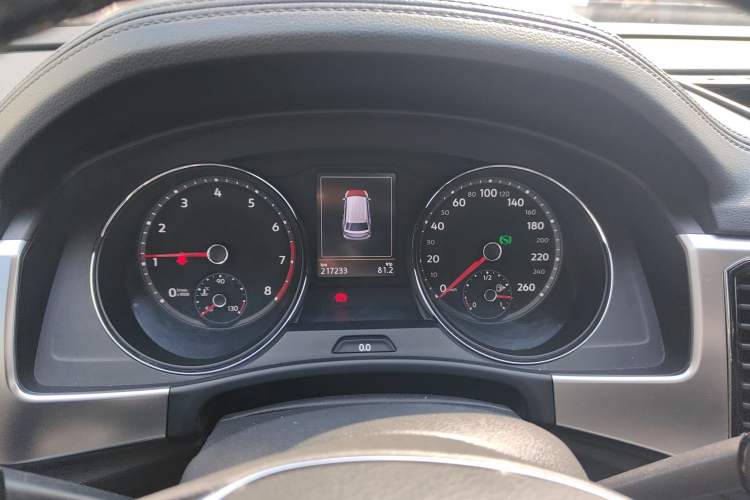 Used Volkswagen Teramont 2019 380TSI Four-Wheel Drive Luxury Version China V Standard Instrument Cluster