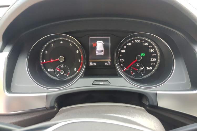 Used Volkswagen Teramont 2019 380TSI Four-Wheel Drive Luxury Version China VI Standard Instrument Cluster