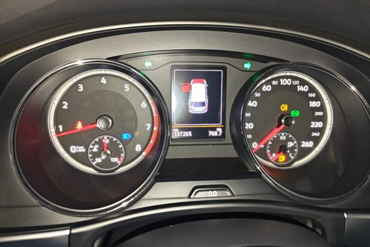 Used Volkswagen Teramont 2019 380TSI Four-Wheel Drive Comfort Edition China VI Standard Instrument Cluster