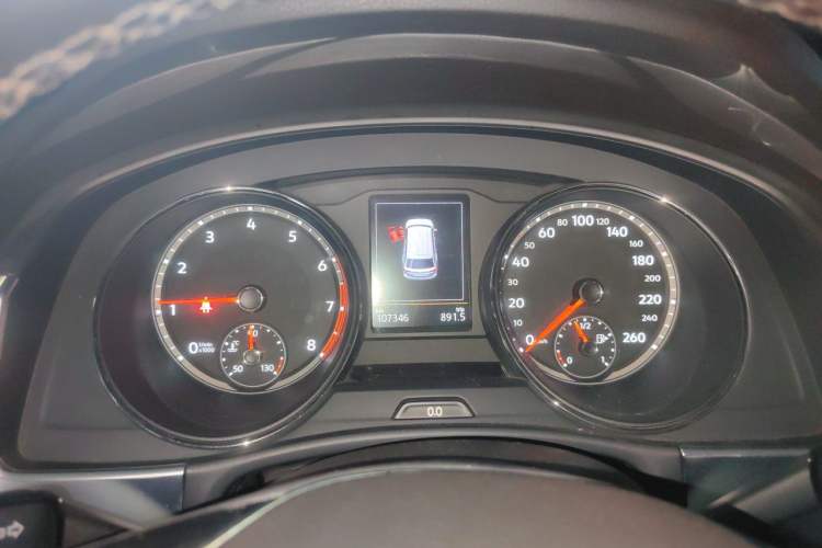 Used Volkswagen Teramont 2019 530 V6 Four-Wheel Drive Luxury Edition China V Standard Instrument Cluster
