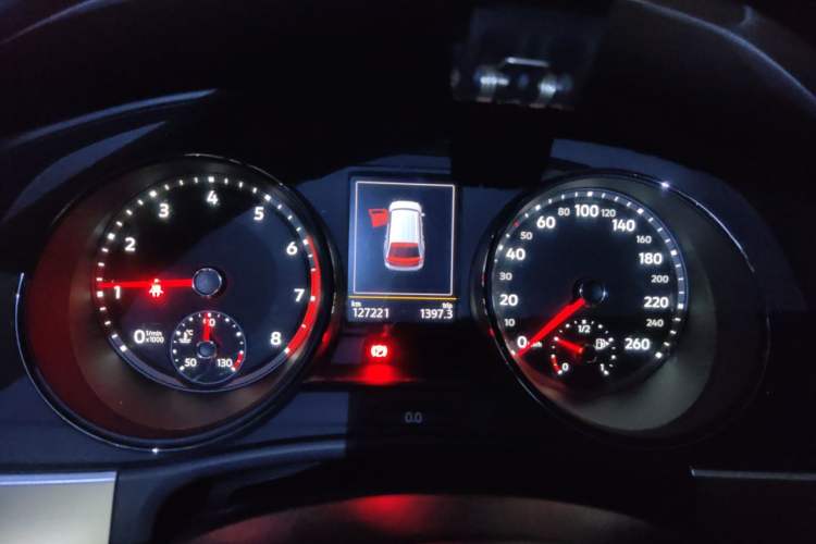 Used Volkswagen Teramont 2019 380TSI Four-Wheel Drive Luxury Version China V Standard Instrument Cluster