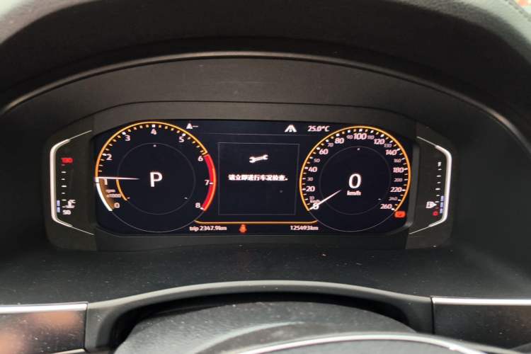 Used Volkswagen Teramont 2019 380TSI Four-Wheel Drive Luxury Version China VI Standard Instrument Cluster