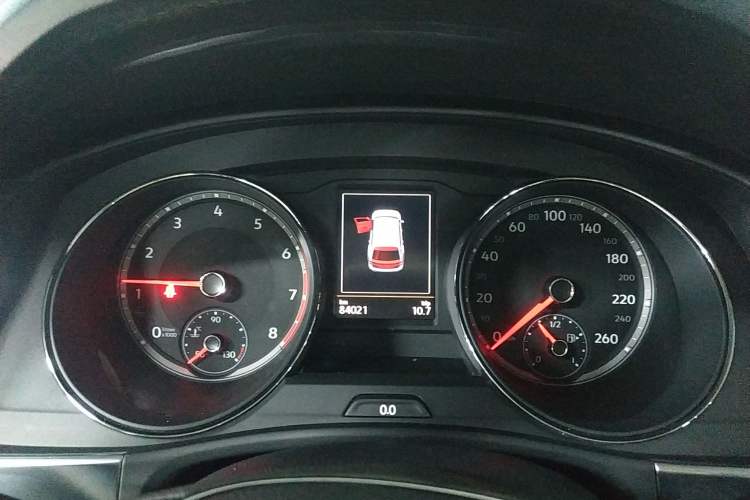 Used Volkswagen Teramont 2019 380TSI Four-Wheel Drive Luxury Version China VI Standard Instrument Cluster
