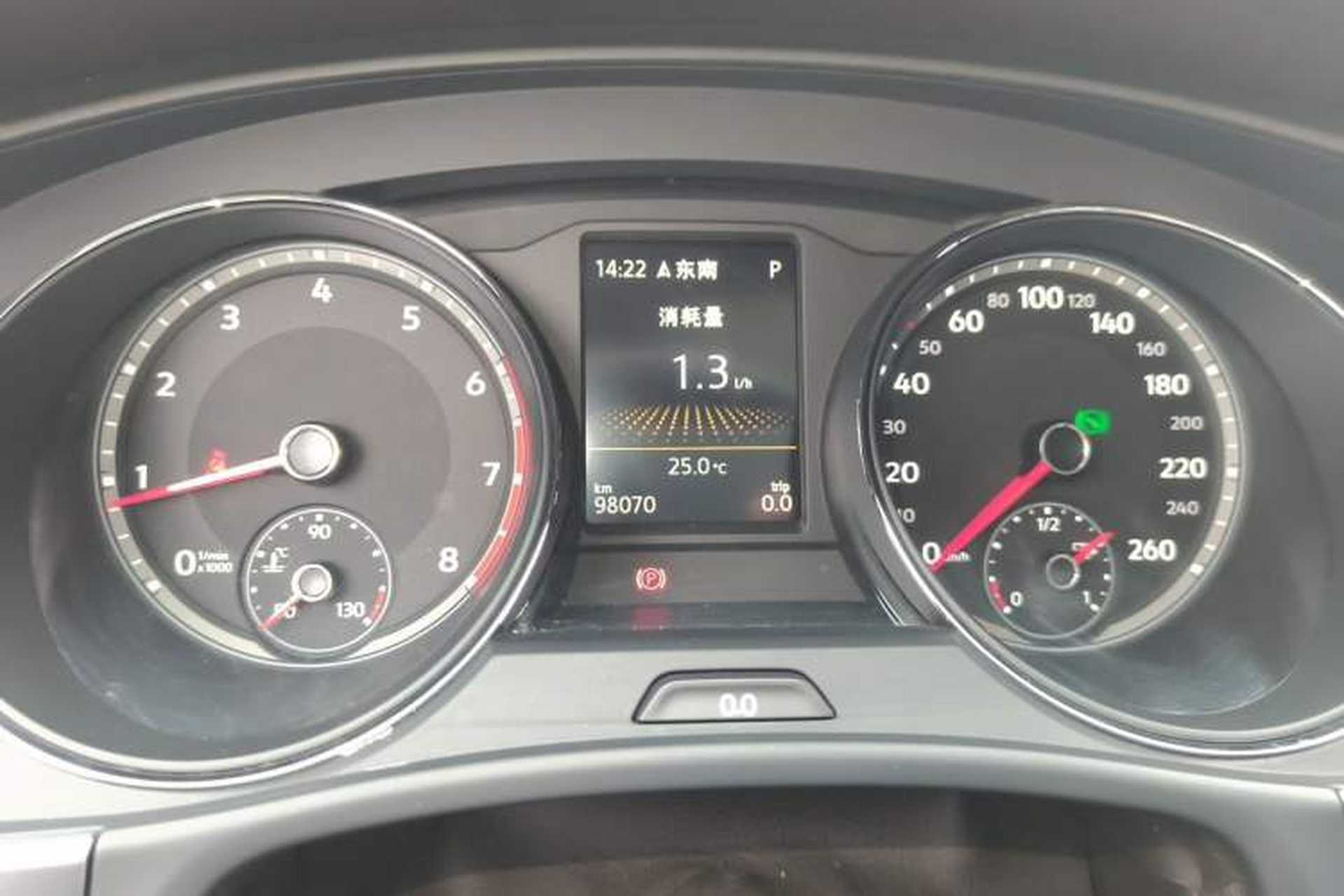 Used Volkswagen Teramont 2019 380TSI Four-Wheel Drive Luxury Version China V Standard Instrument Cluster