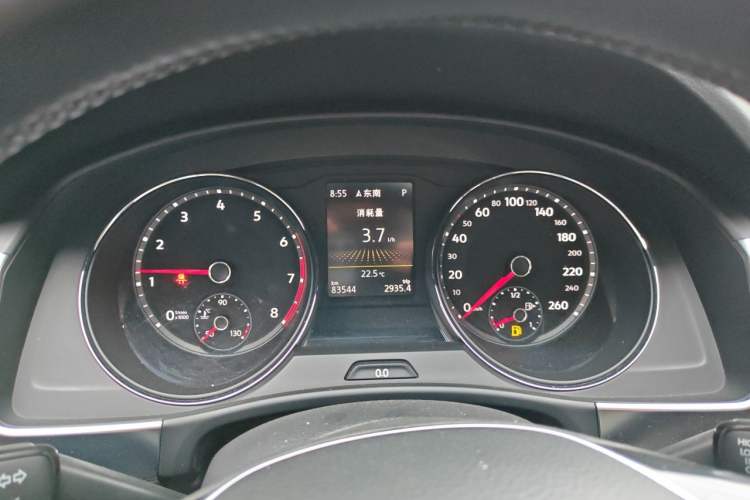 Used Volkswagen Teramont 2019 380TSI Four-Wheel Drive Luxury Version China V Standard Instrument Cluster