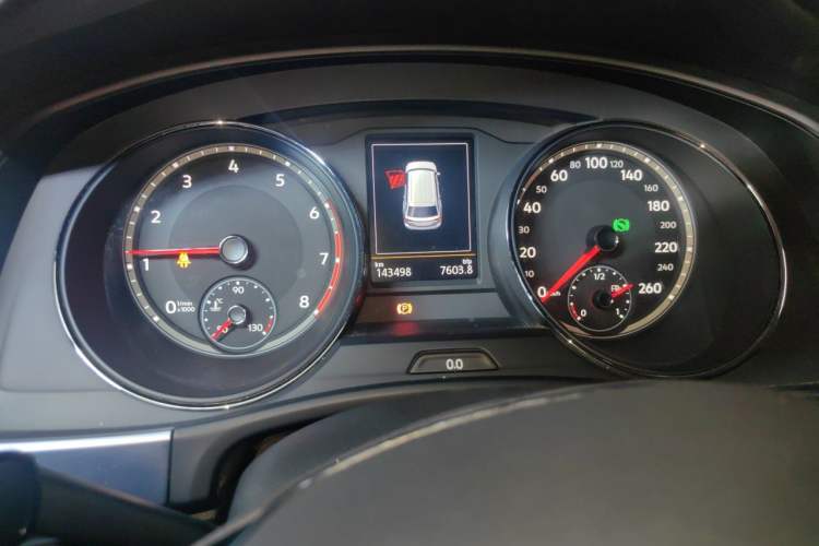 Used Volkswagen Teramont 2019 380TSI Four-Wheel Drive Luxury Version China VI Standard Instrument Cluster