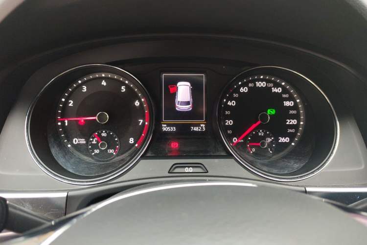 Used Volkswagen Teramont 2019 380TSI Four-Wheel Drive Luxury Version China VI Standard Instrument Cluster
