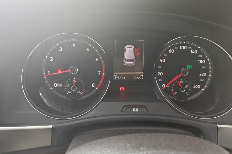 Used Volkswagen Teramont 2019 330TSI Two-Wheel-Drive Luxury Edition China VI Standard Instrument Cluster
