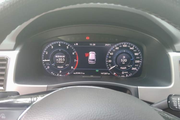 Used Volkswagen Teramont 2019 380TSI Four-Wheel Drive Luxury Version China V Standard Instrument Cluster