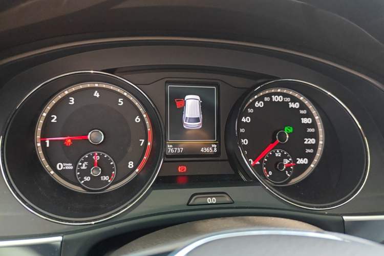Used Volkswagen Teramont 2019 380TSI Four-Wheel Drive Luxury Version China V Standard Instrument Cluster
