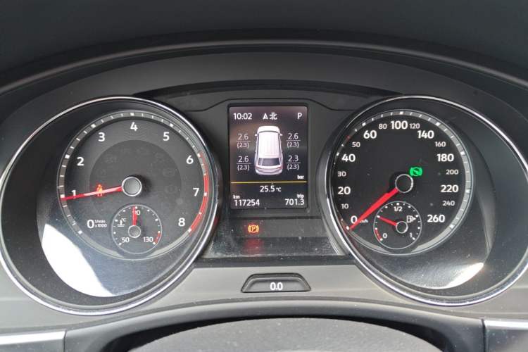 Used Volkswagen Teramont 2019 380TSI Four-Wheel Drive Luxury Version China VI Standard Instrument Cluster