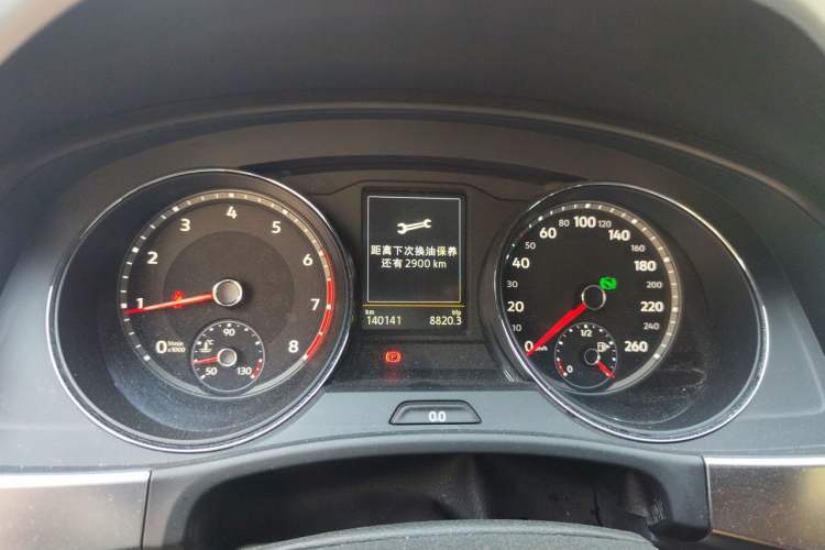 Used Volkswagen Teramont 2019 330TSI Two-Wheel-Drive Luxury Edition China V Standard Instrument Cluster