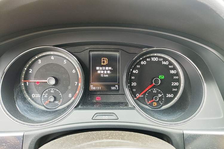 Used Volkswagen Teramont 2019 330TSI Two-Wheel-Drive Luxury Edition China V Standard Instrument Cluster
