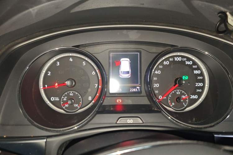 Used Volkswagen Teramont 2019 380TSI Four-Wheel Drive Luxury Version China V Standard Instrument Cluster