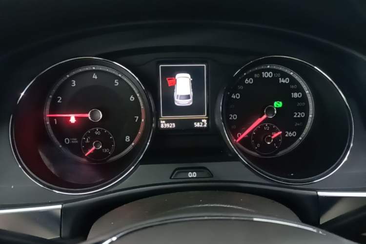 Used Volkswagen Teramont 2019 380TSI Four-Wheel Drive Luxury Version China VI Standard Instrument Cluster