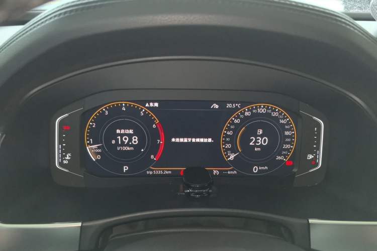 Used Volkswagen Teramont 2019 380TSI Four-Wheel Drive Luxury Version China V Standard Instrument Cluster