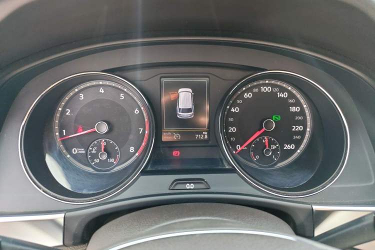 Used Volkswagen Teramont 2019 380TSI Four-Wheel Drive Luxury Version China V Standard Instrument Cluster