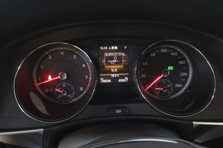 Used Volkswagen Teramont 2019 380TSI Four-Wheel Drive Luxury Version China V Standard Instrument Cluster