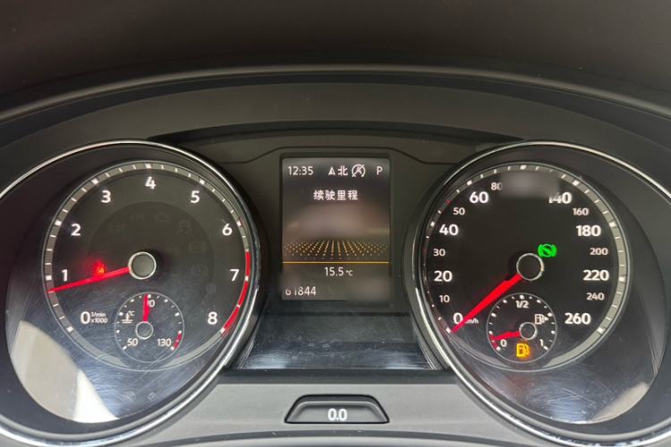 Used Volkswagen Teramont 2019 380TSI Four-Wheel Drive Luxury Version China V Standard Instrument Cluster