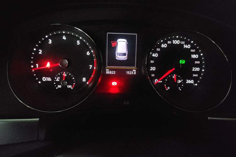 Used Volkswagen Teramont 2019 330TSI Two-Wheel-Drive Luxury Edition China V Standard Instrument Cluster