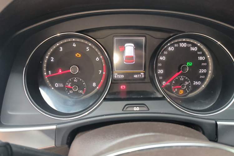Used Volkswagen Teramont 2019 380TSI Four-Wheel Drive Luxury Version China VI Standard Instrument Cluster