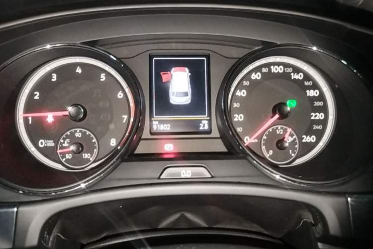 Used Volkswagen Teramont 2019 380TSI Four-Wheel Drive Luxury Version China V Standard Instrument Cluster