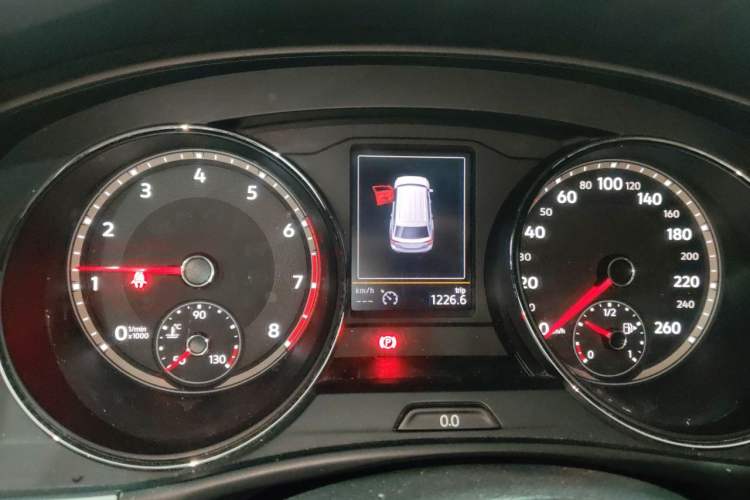 Used Volkswagen Teramont 2019 380TSI Four-Wheel Drive Luxury Version China V Standard Instrument Cluster
