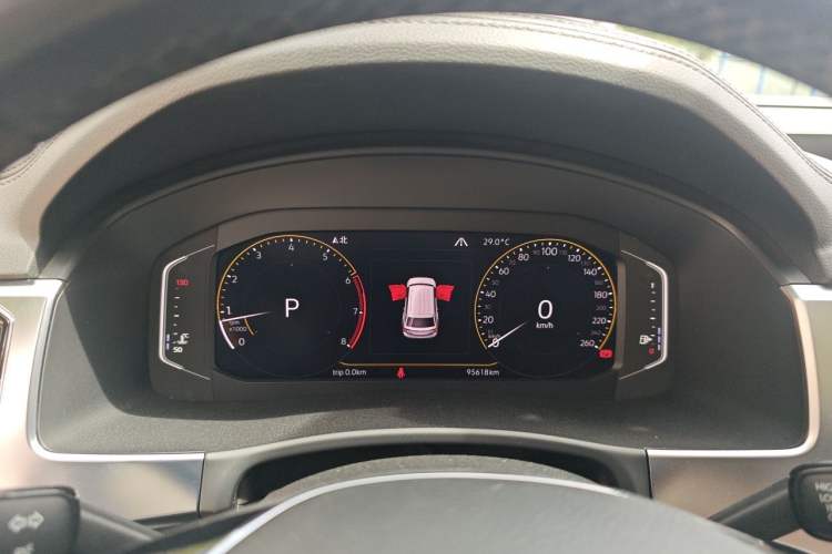 Used Volkswagen Teramont 2019 380TSI Four-Wheel Drive Luxury Version China VI Standard Instrument Cluster