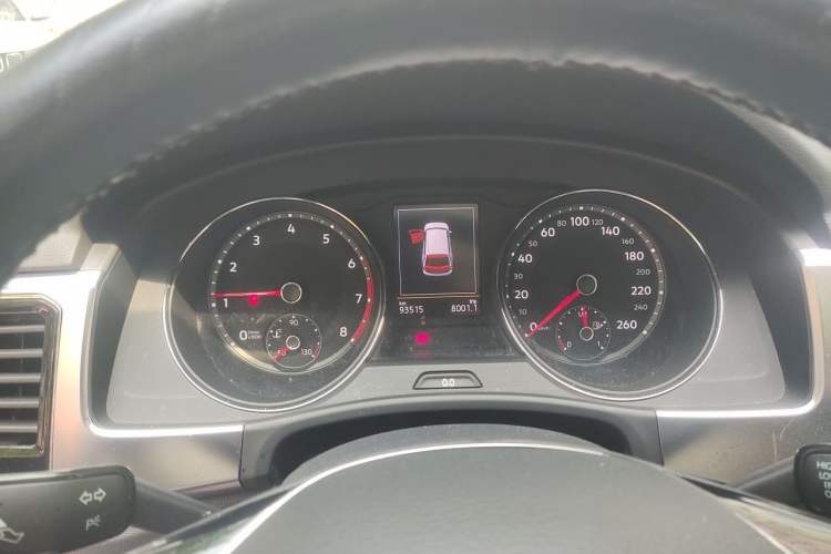 Used Volkswagen Teramont 2019 330TSI Two-Wheel-Drive Luxury Edition China VI Standard Instrument Cluster