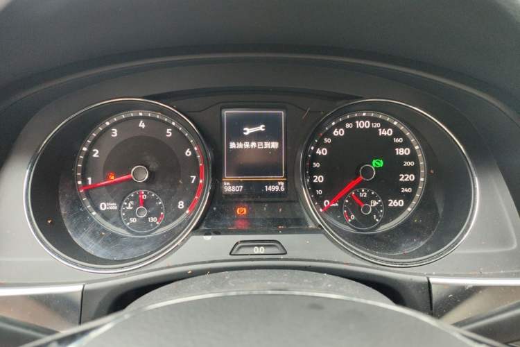 Used Volkswagen Teramont 2019 380TSI Four-Wheel Drive Comfort Edition China V Standard Instrument Cluster