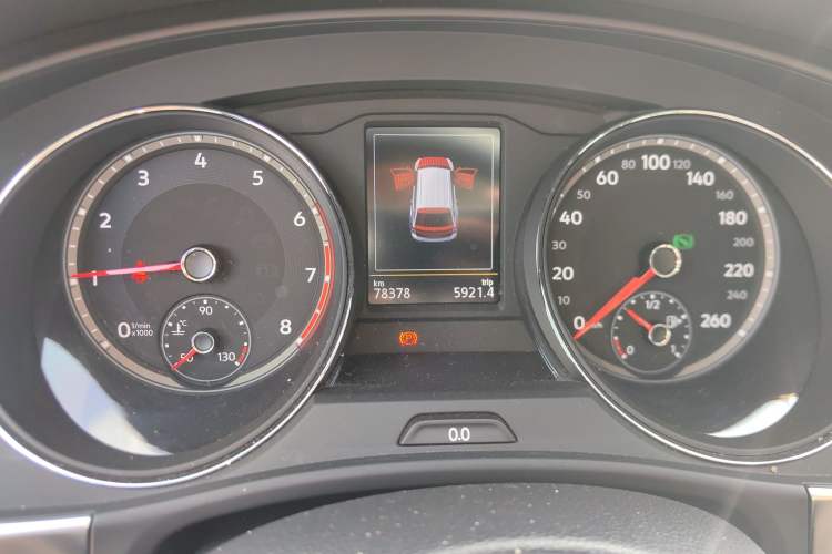 Used Volkswagen Teramont 2019 380TSI Four-Wheel Drive Luxury Version China V Standard Instrument Cluster