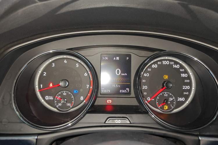 Used Volkswagen Teramont 2019 380TSI Four-Wheel Drive Luxury Version China VI Standard Instrument Cluster