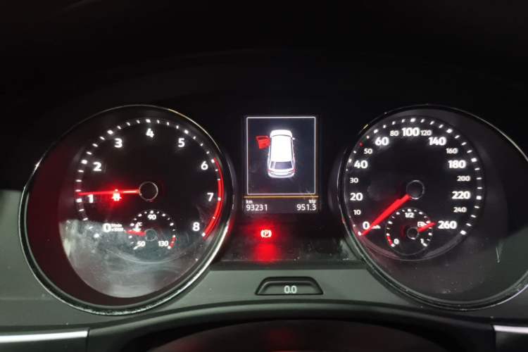 Used Volkswagen Teramont 2019 380TSI Four-Wheel Drive Luxury Version China VI Standard Instrument Cluster