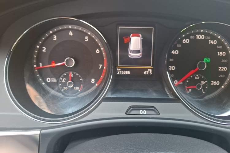 Used Volkswagen Teramont 2019 380TSI Four-Wheel Drive Comfort Edition China VI Standard Odometer Close Up