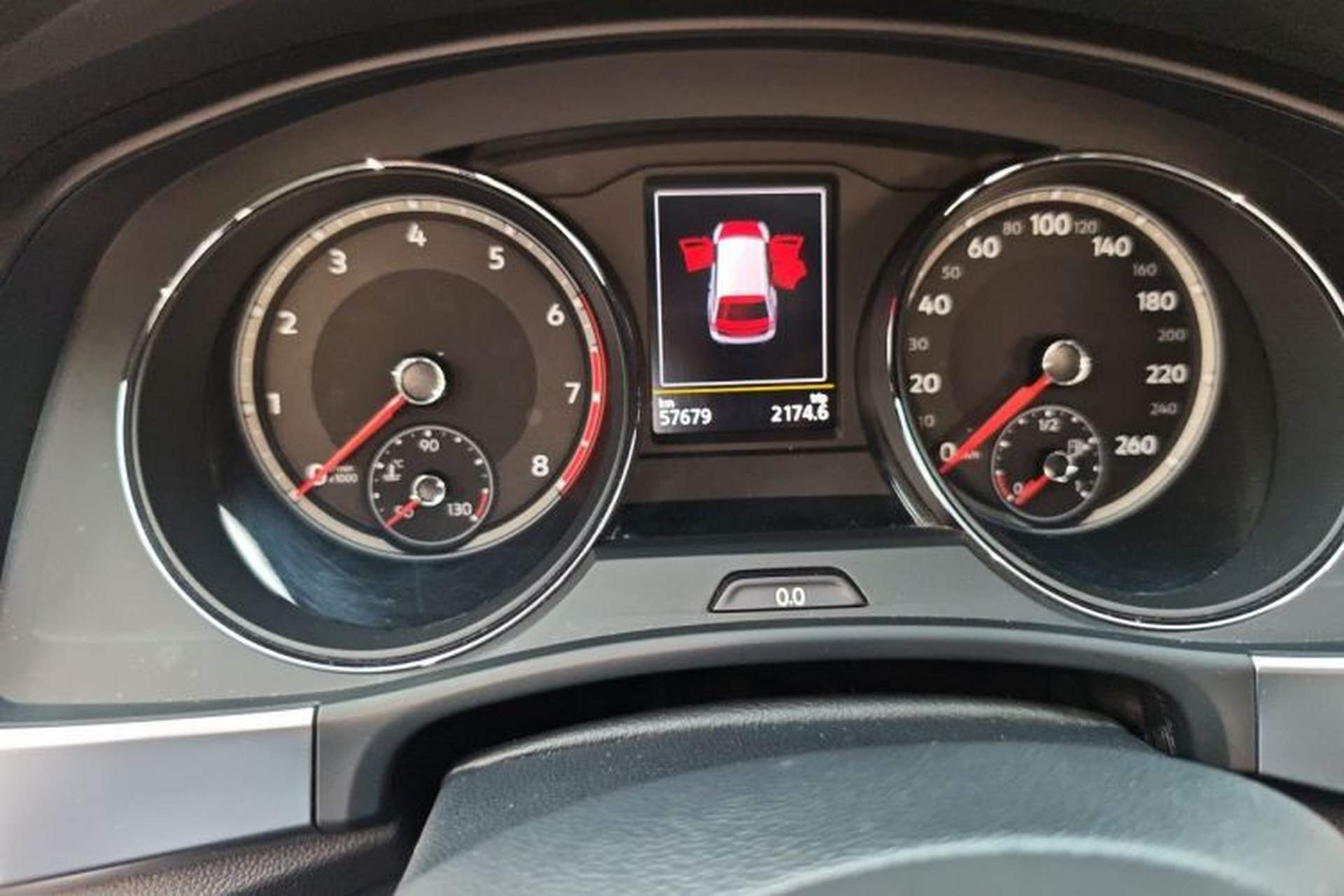 Used Volkswagen Teramont 2019 380TSI Four-Wheel Drive Luxury Version China V Standard Odometer Close Up