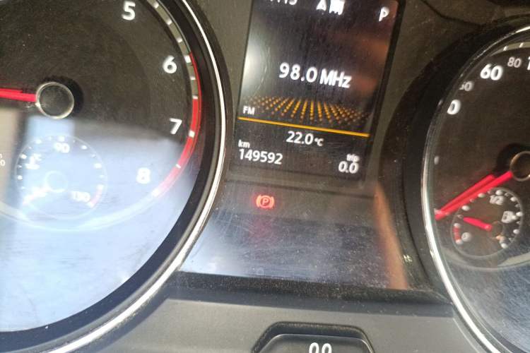 Used Volkswagen Teramont 2019 330TSI Two-Wheel-Drive Luxury Edition China VI Standard Odometer Close Up