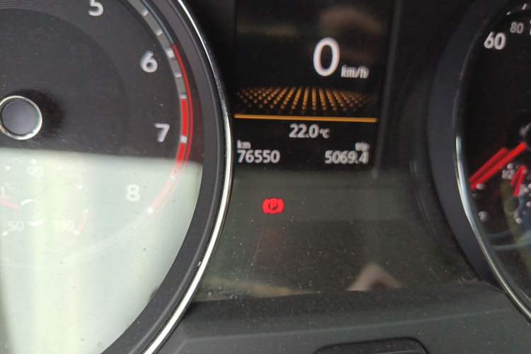 Used Volkswagen Teramont 2019 380TSI Four-Wheel Drive Comfort Edition China VI Standard Odometer Close Up