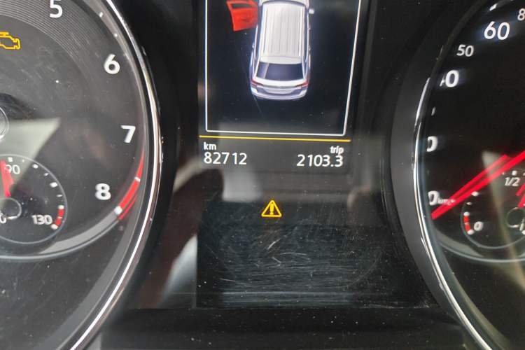 Used Volkswagen Teramont 2019 380TSI Four-Wheel Drive Luxury Version China V Standard Odometer Close Up