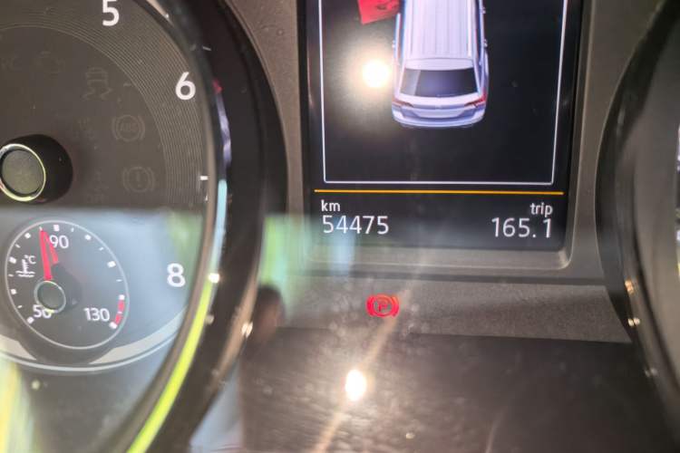 Used Volkswagen Teramont 2019 380TSI Four-Wheel Drive Luxury Version China VI Standard Odometer Close Up