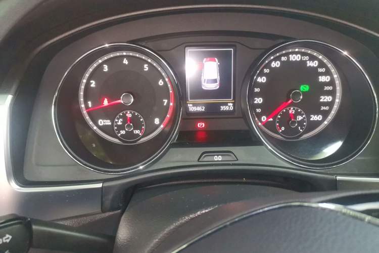 Used Volkswagen Teramont 2019 380TSI Four-Wheel Drive Luxury Version China VI Standard Odometer Close Up