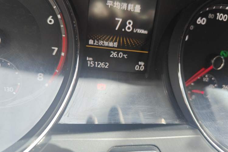 Used Volkswagen Teramont 2019 330TSI Two-Wheel-Drive Luxury Edition China VI Standard Odometer Close Up