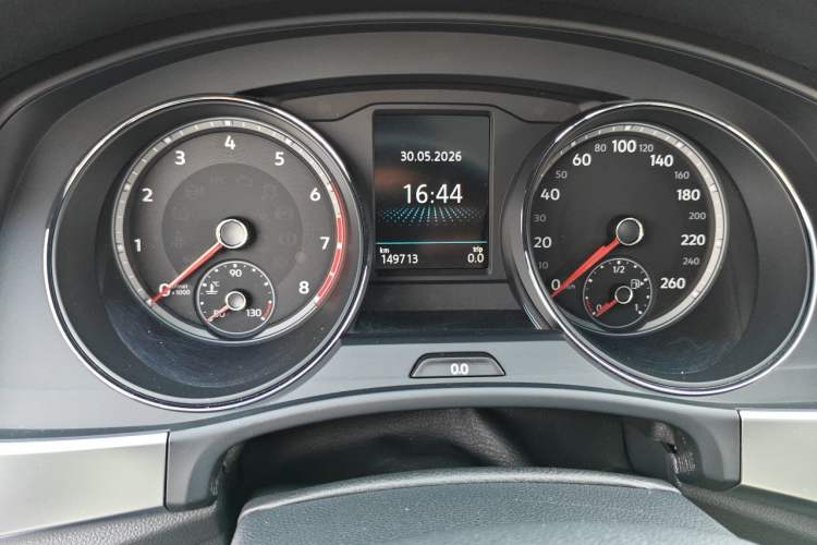 Used Volkswagen Teramont 2019 380TSI Four-Wheel Drive Luxury Version China VI Standard Odometer Close Up