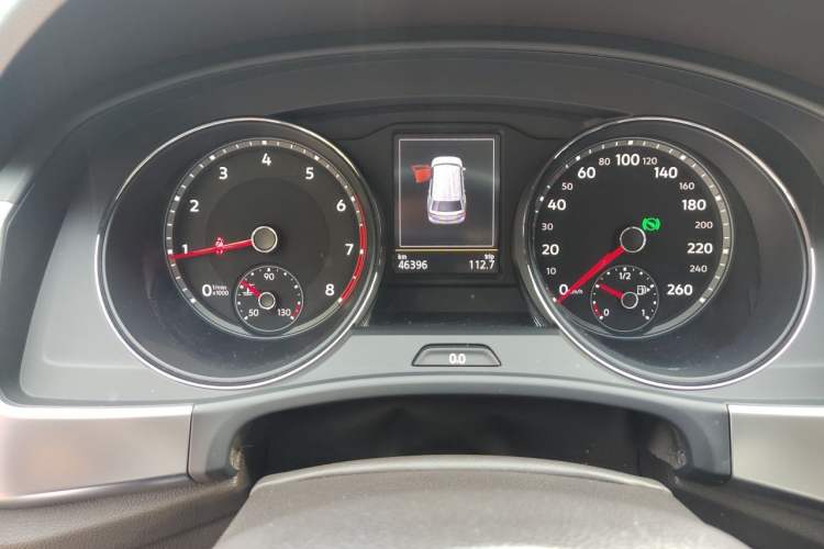 Used Volkswagen Teramont 2019 380TSI Four-Wheel Drive Luxury Version China VI Standard Odometer Close Up