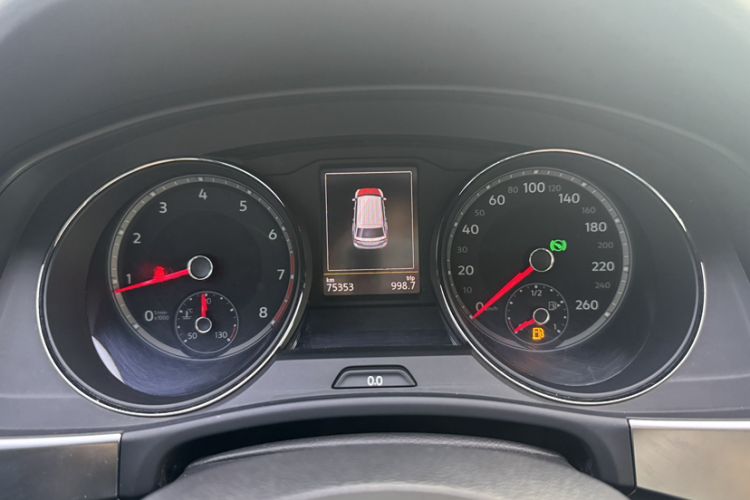 Used Volkswagen Teramont 2019 330TSI Two-Wheel-Drive Luxury Edition China V Standard Odometer Close Up