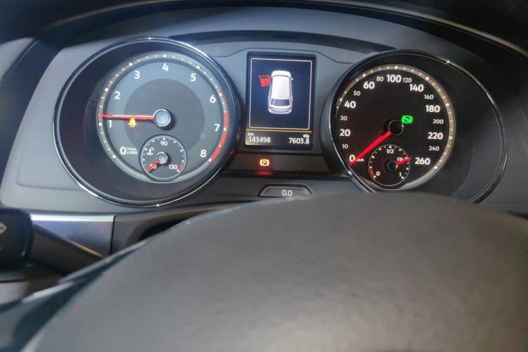 Used Volkswagen Teramont 2019 380TSI Four-Wheel Drive Luxury Version China VI Standard Odometer Close Up