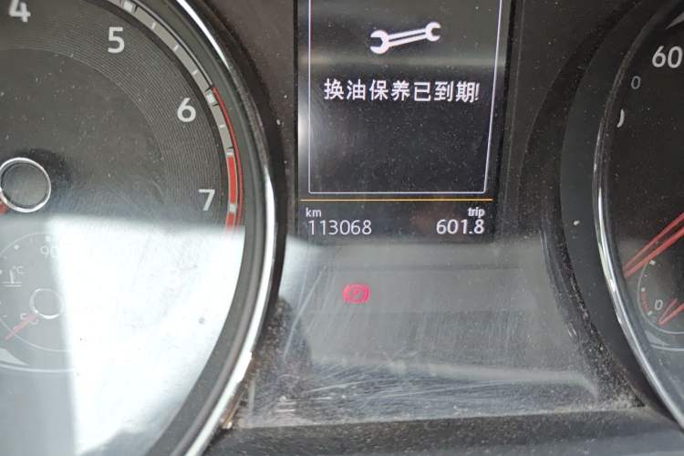 Used Volkswagen Teramont 2019 380TSI Four-Wheel Drive Luxury Version China VI Standard Odometer Close Up