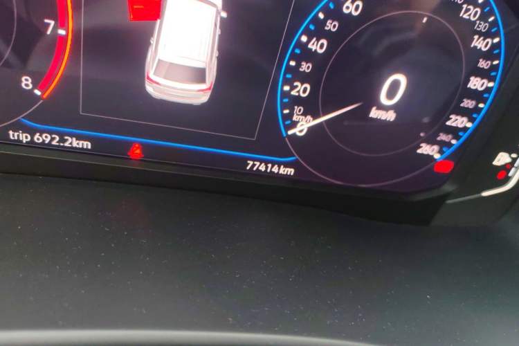 Used Volkswagen Teramont 2019 530 V6 Four-Wheel Drive Flagship Version China V Standard Odometer Close Up