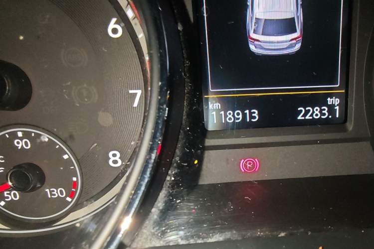 Used Volkswagen Teramont 2019 380TSI Four-Wheel Drive Luxury Version China V Standard Odometer Close Up